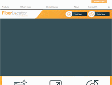 Tablet Screenshot of fiberlocator.com